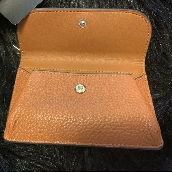 DUMPLING PEBBLED LEATHER SMALL CARD HOLDER - Picture 2 of 6